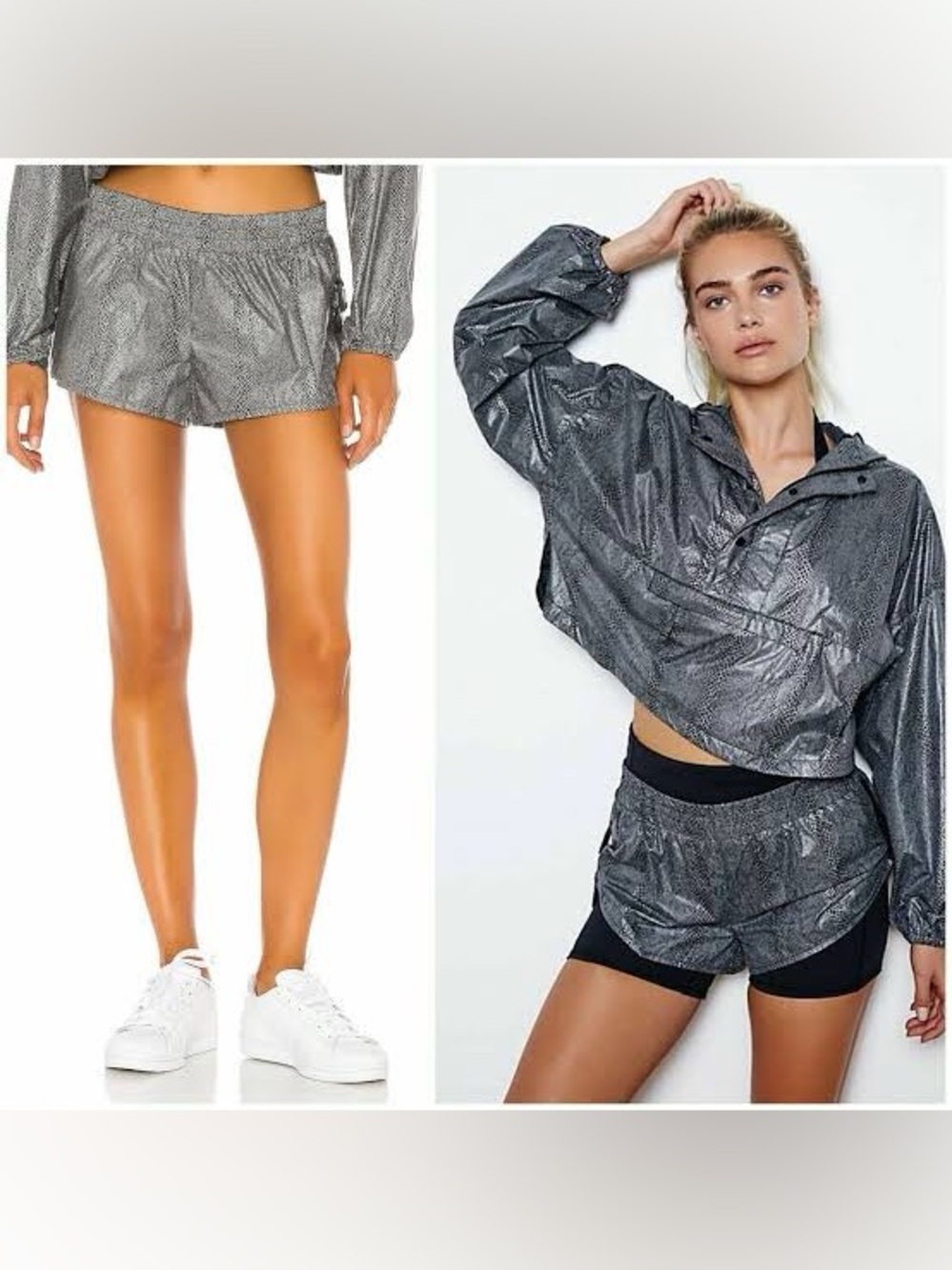 FP Movement Diamond Back Reflective Shorts